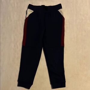 Janie and Jack Blue and Red Sweatpants Comfortable Fit